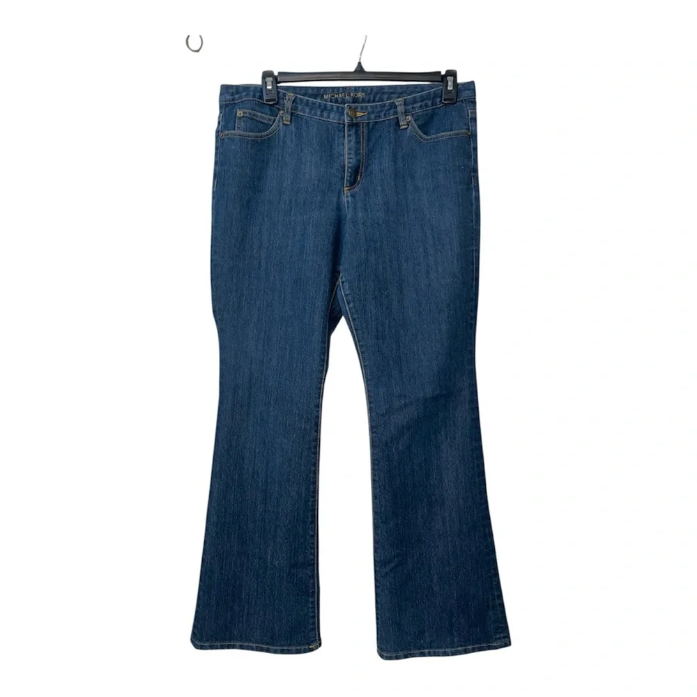 Michael Kors Dark Blue Bootcut Jeans